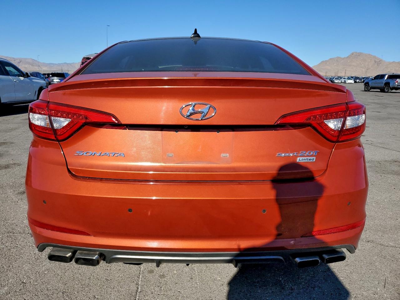 2015 Hyundai Sonata Sport Orange vin: 5NPE34AB1FH168729