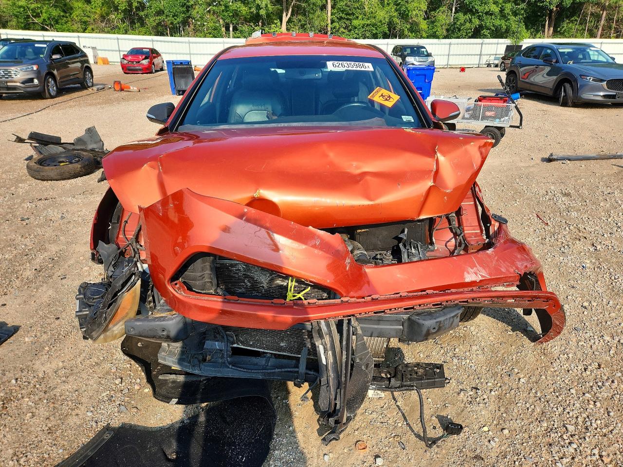 2015 Hyundai Sonata Sport 2.0t Orange vin: 5NPE34AB1FH171002