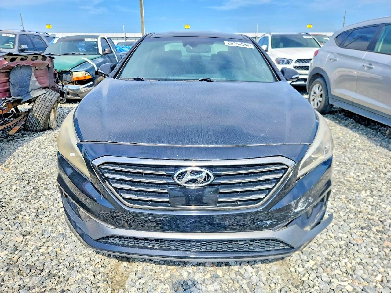 2015 Hyundai Sonata Limited 2.0t Black vin: 5NPE34AB1FH197454