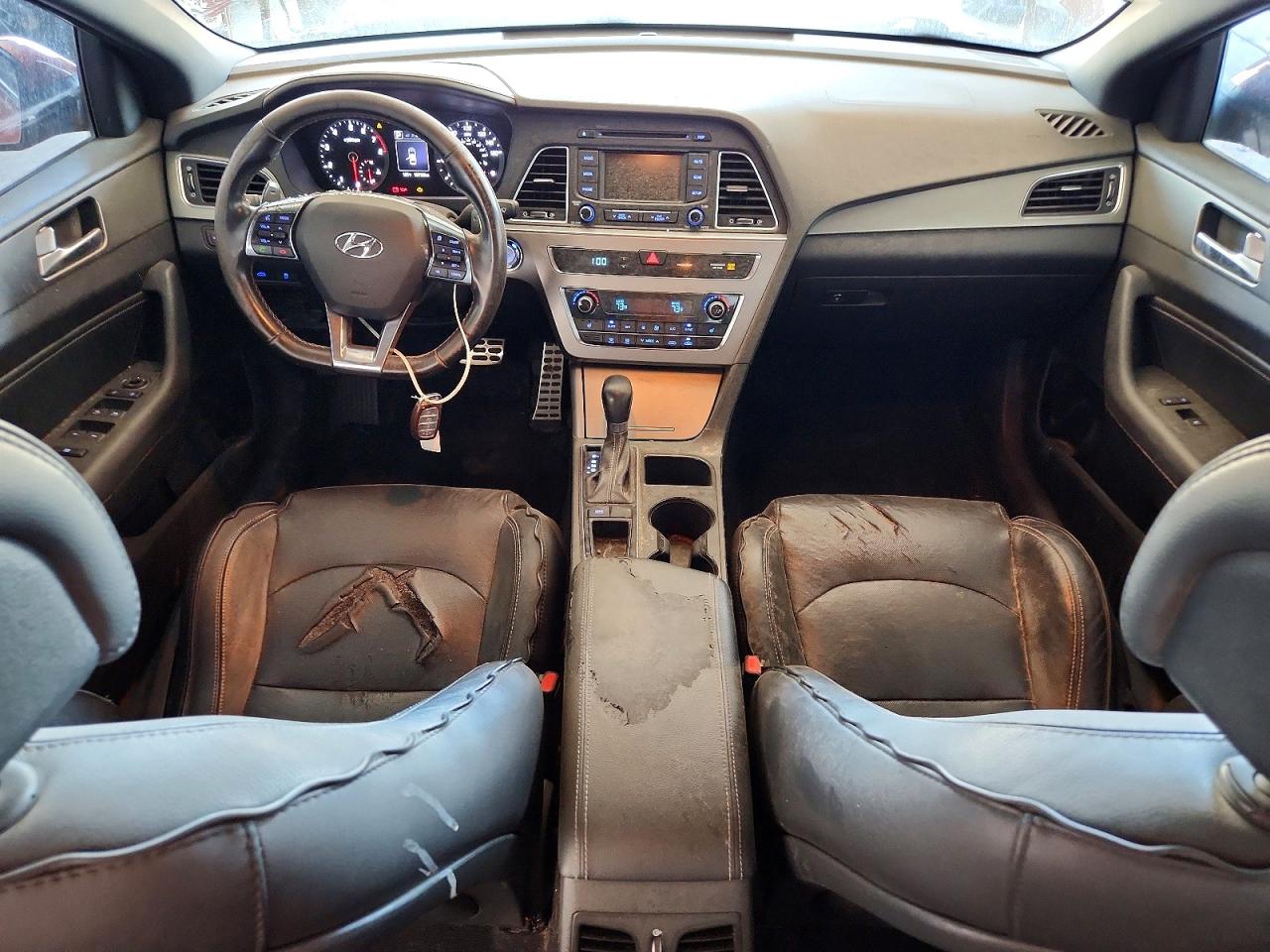 2015 Hyundai Sonata Sport 2.0t Orange vin: 5NPE34AB1FH211224