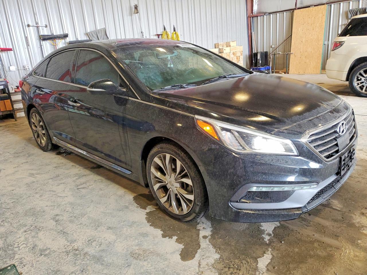 2015 Hyundai Sonata Limited 2.0t Black vin: 5NPE34AB1FH248256