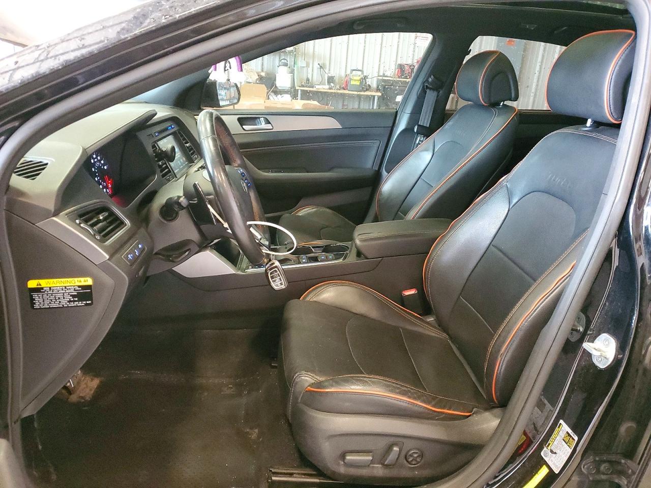 2015 Hyundai Sonata Limited 2.0t Black vin: 5NPE34AB1FH248256