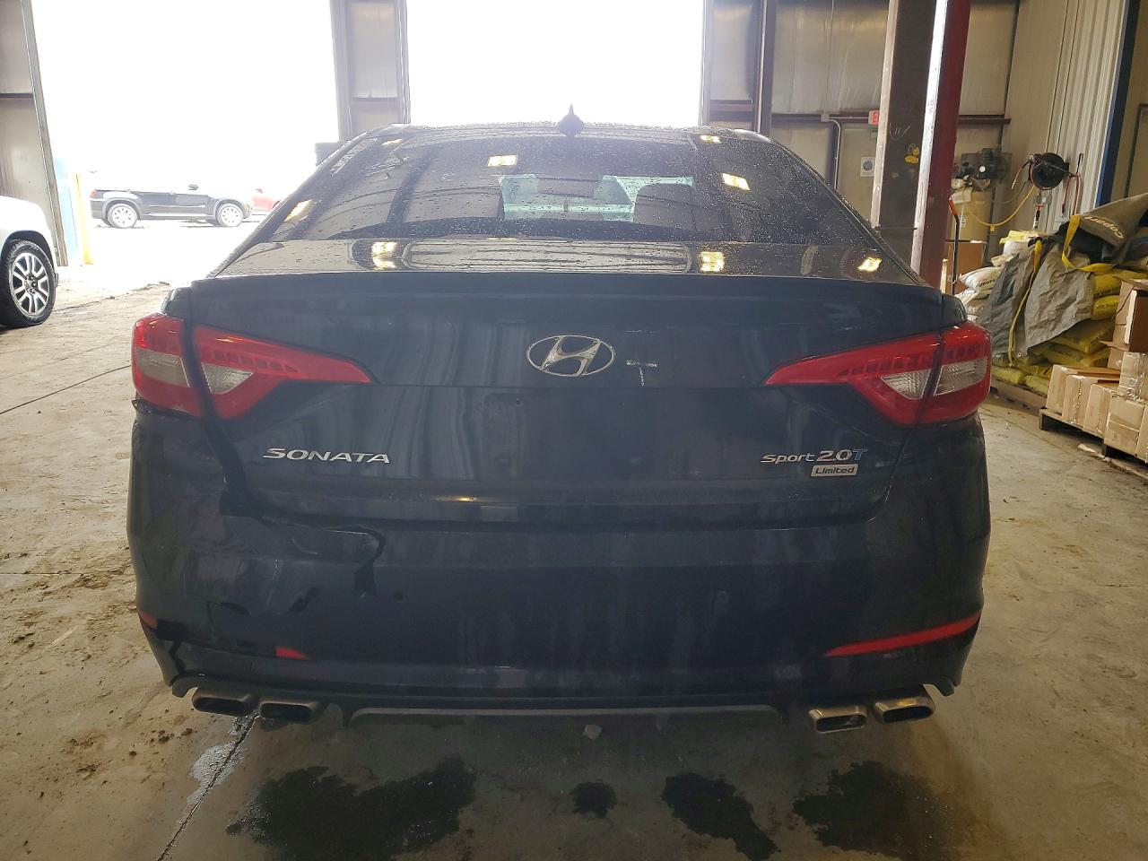2015 Hyundai Sonata Limited 2.0t Black vin: 5NPE34AB1FH248256