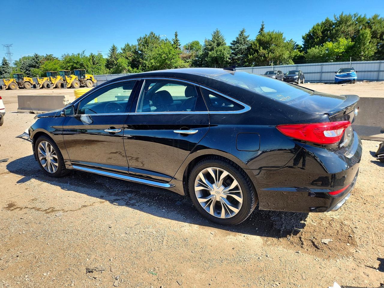 2015 Hyundai Sonata Limited 2.0t Black vin: 5NPE34AB1FH251822