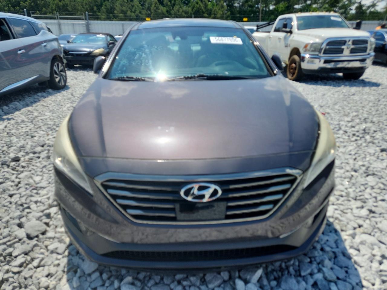 2015 Hyundai Sonata Sport 2.0t Gray vin: 5NPE34AB2FH085276