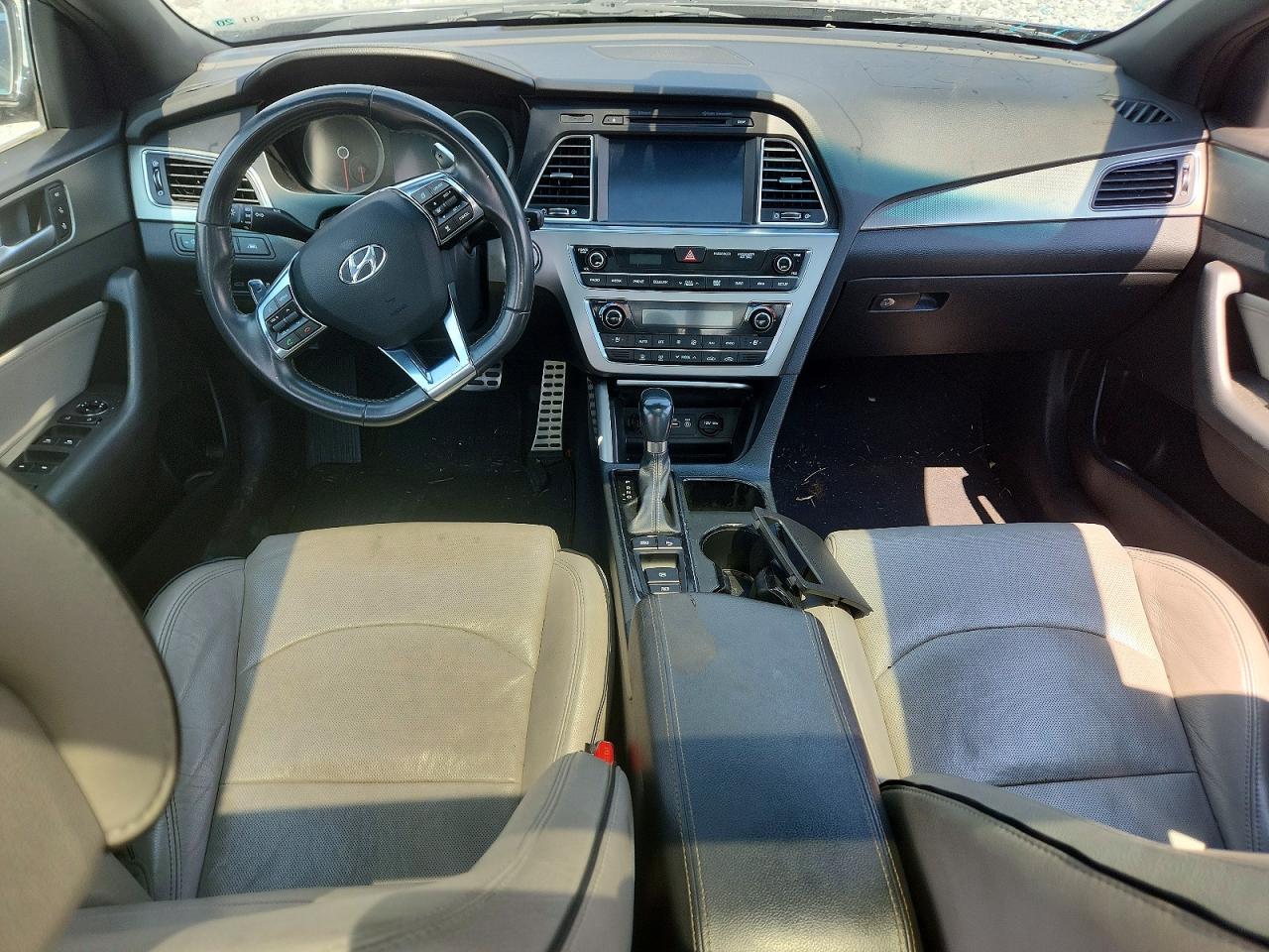 2015 Hyundai Sonata Sport 2.0t Gray vin: 5NPE34AB2FH085276