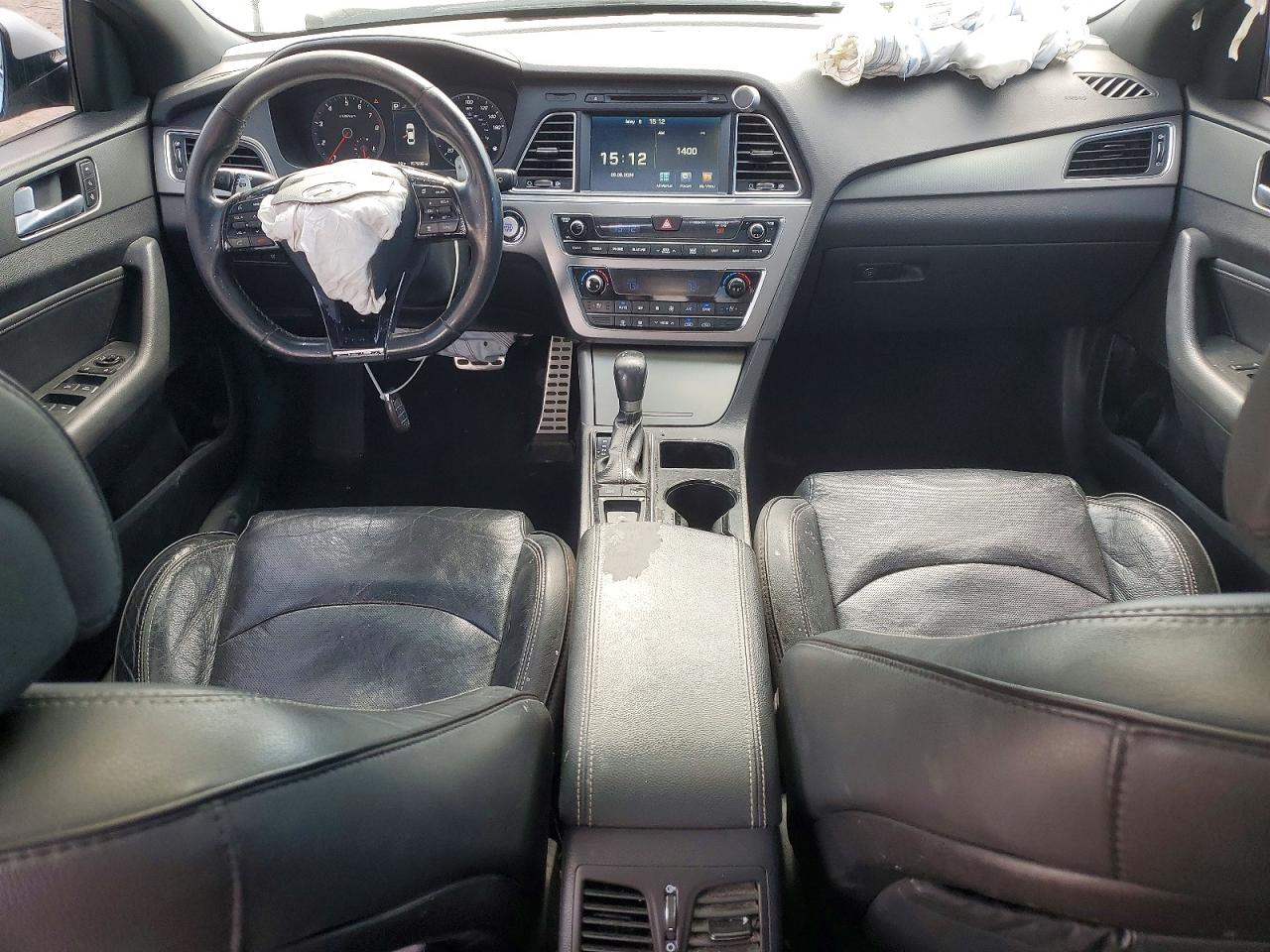 2015 Hyundai Sonata Limited 2.0t White vin: 5NPE34AB2FH125193