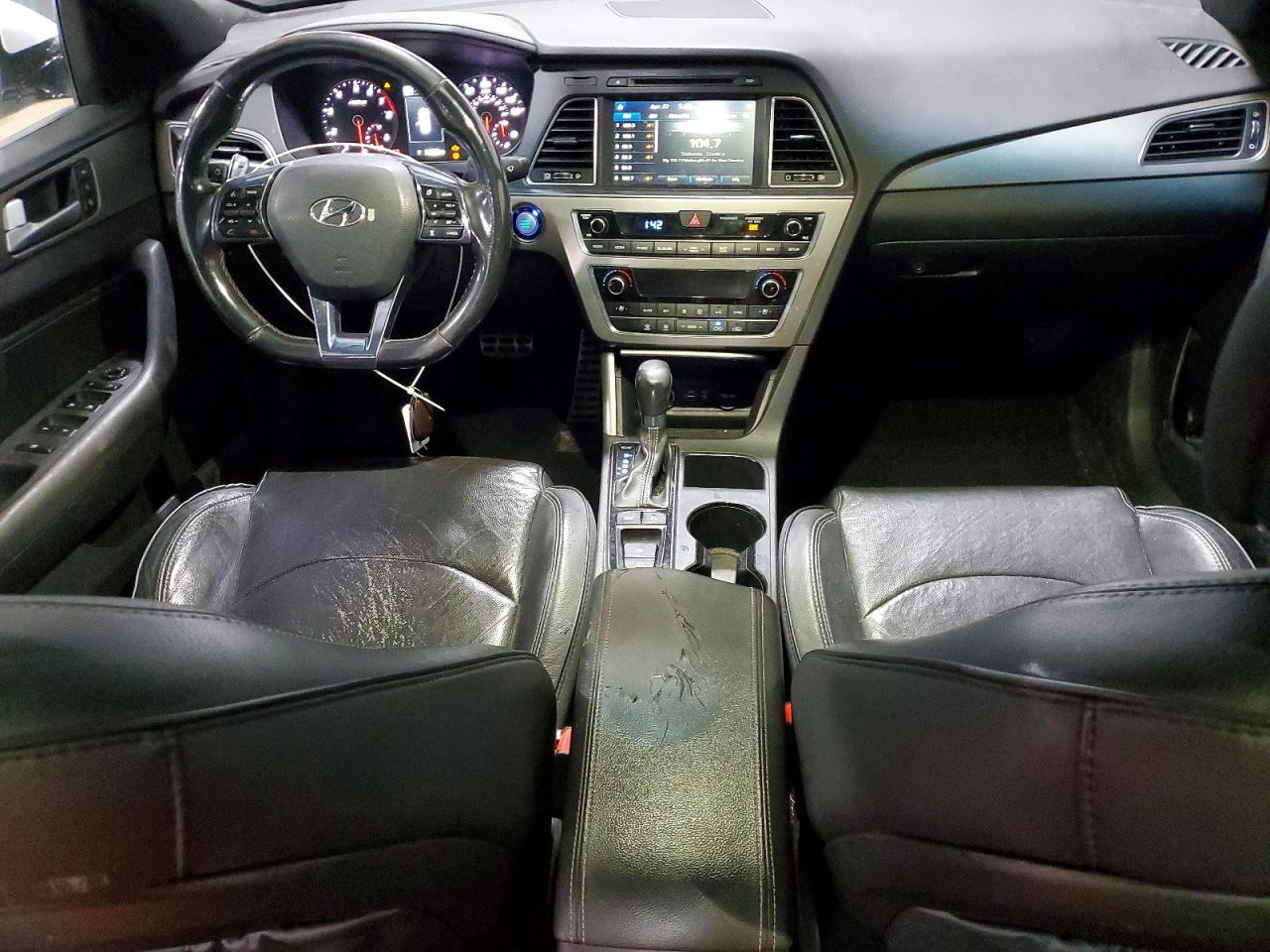 2015 Hyundai Sonata Limited 2.0t White vin: 5NPE34AB2FH125808