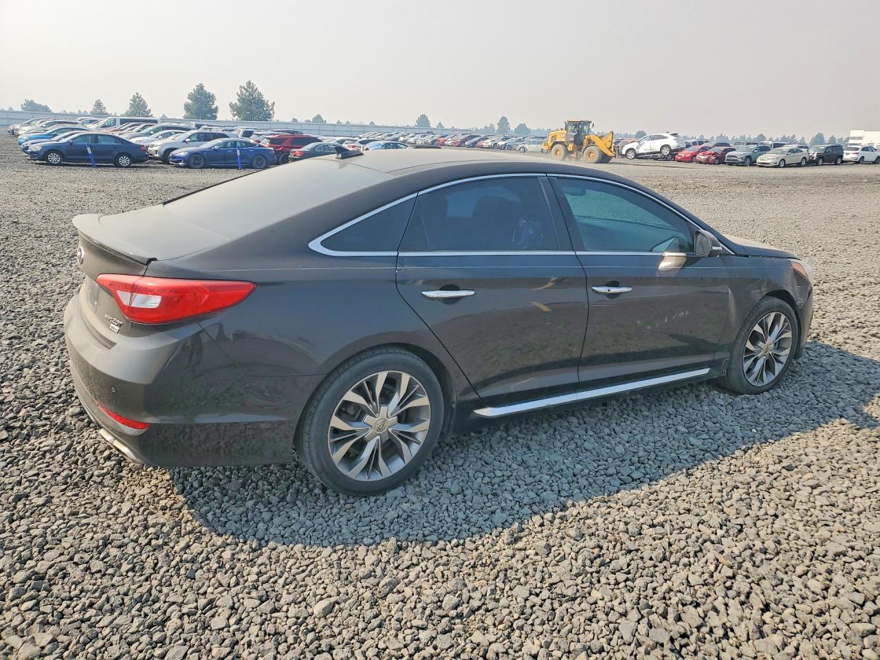 2015 Hyundai Sonata Limited 2.0t Черный vin: 5NPE34AB2FH244362