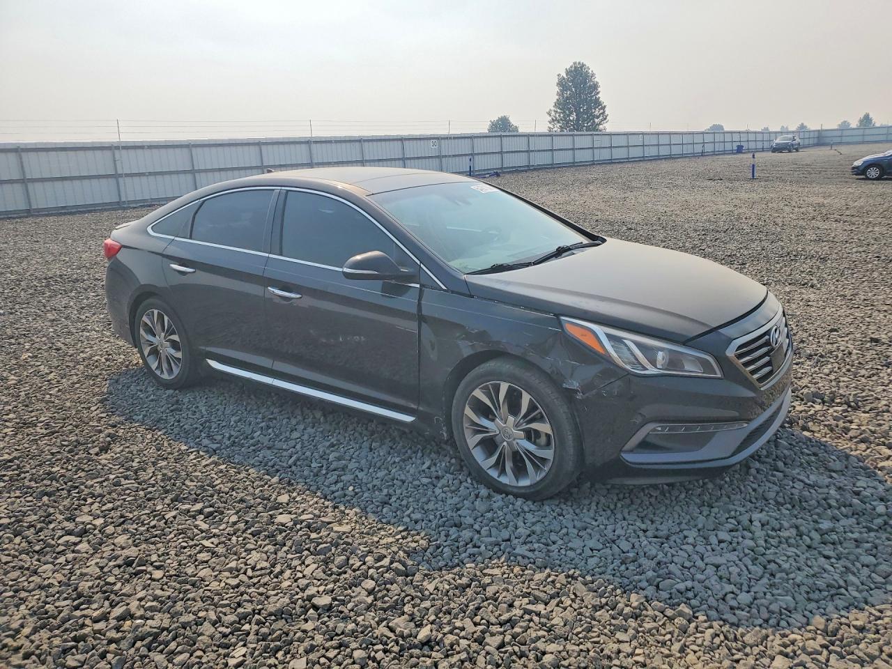 2015 Hyundai Sonata Limited 2.0t Черный vin: 5NPE34AB2FH244362