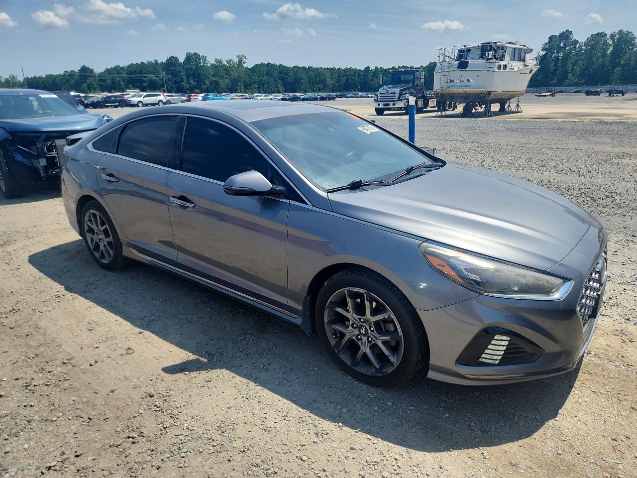2018 Hyundai Sonata Limited 2.0t Серебряный vin: 5NPE34AB2JH682324
