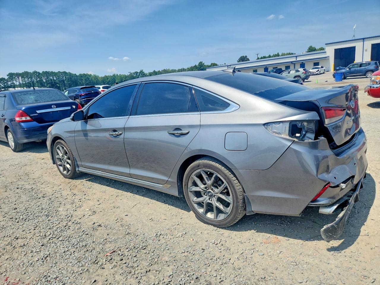 2018 Hyundai Sonata Limited 2.0t Серебряный vin: 5NPE34AB2JH682324