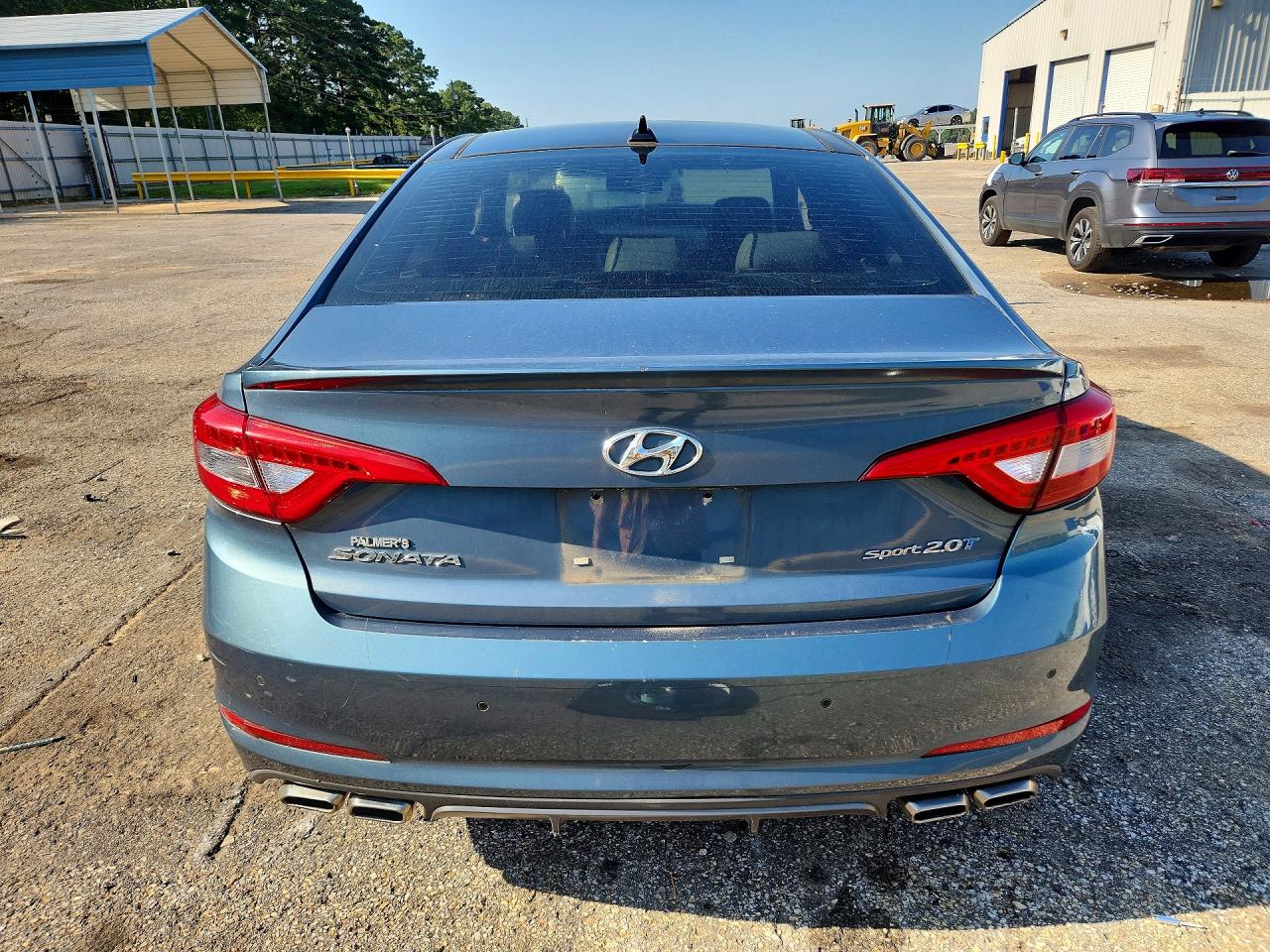 2015 Hyundai Sonata Sport 2.0t Blue vin: 5NPE34AB3FH066655