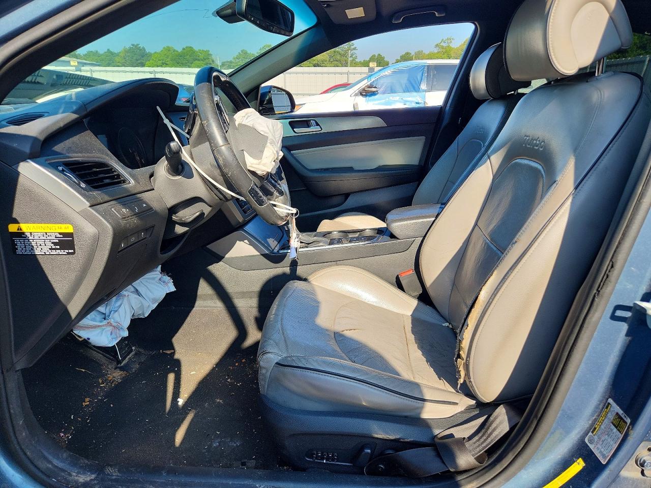 2015 Hyundai Sonata Sport 2.0t Blue vin: 5NPE34AB3FH066655