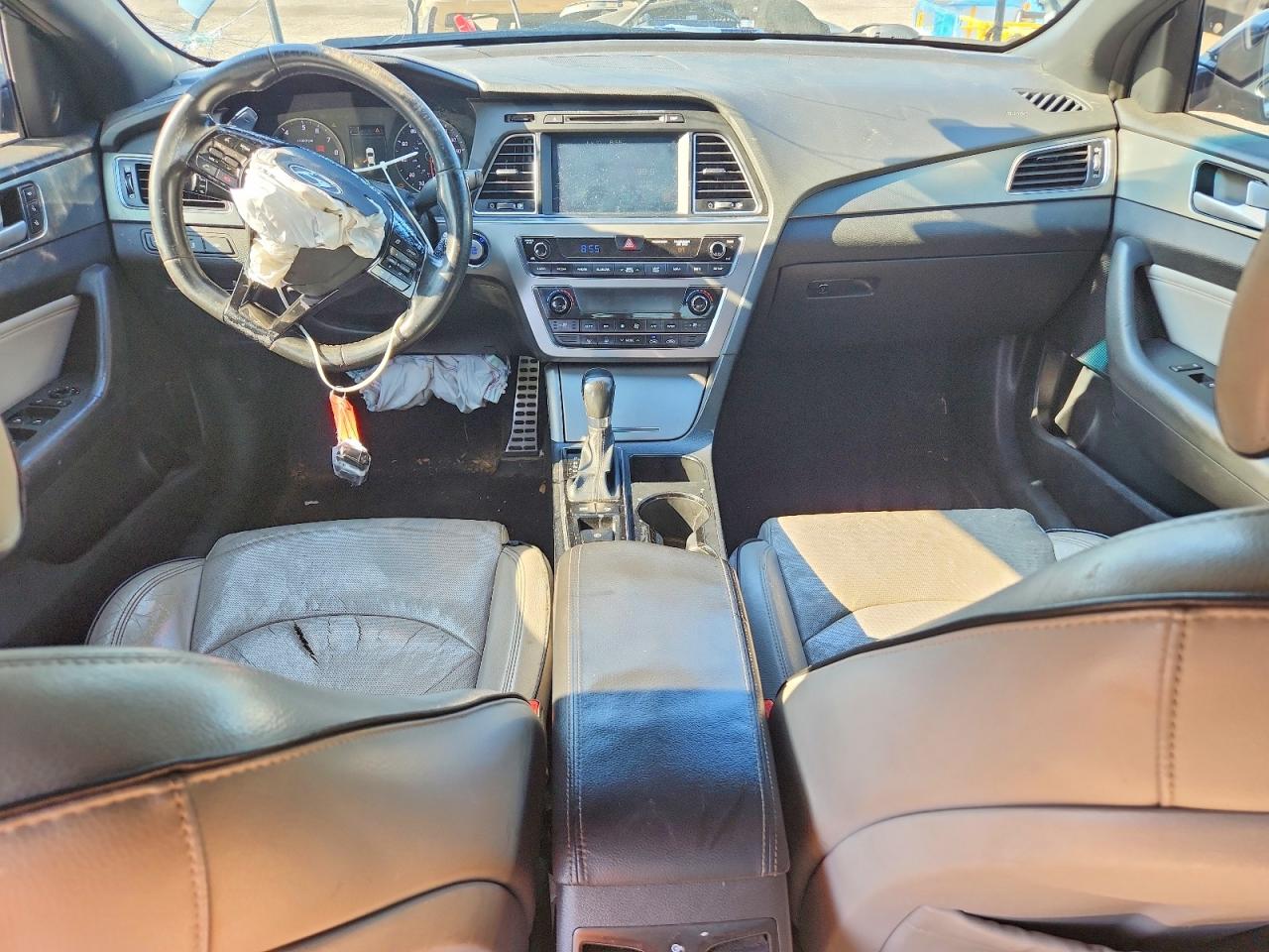 2015 Hyundai Sonata Sport 2.0t Blue vin: 5NPE34AB3FH066655