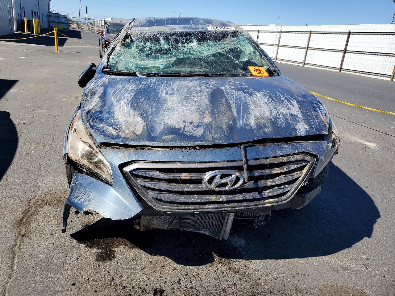 2015 Hyundai Sonata Sport 2.0t Blue vin: 5NPE34AB3FH089174