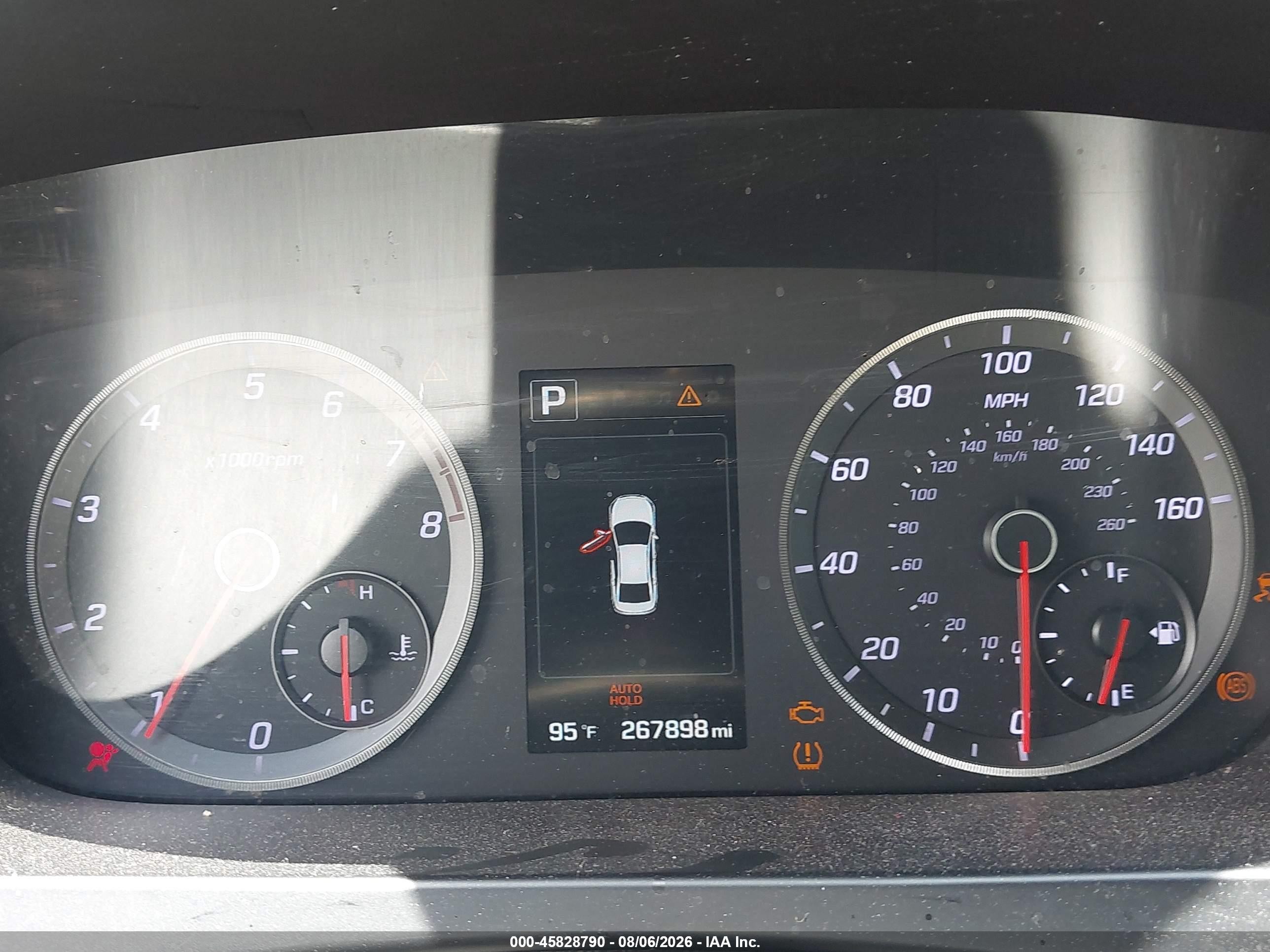 2015 Hyundai Sonata Limited 2.0t Orange vin: 5NPE34AB3FH116955