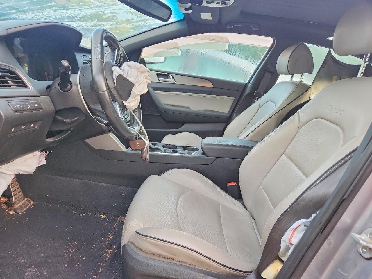 2015 Hyundai Sonata Limited 2.0t Silver vin: 5NPE34AB3FH135960