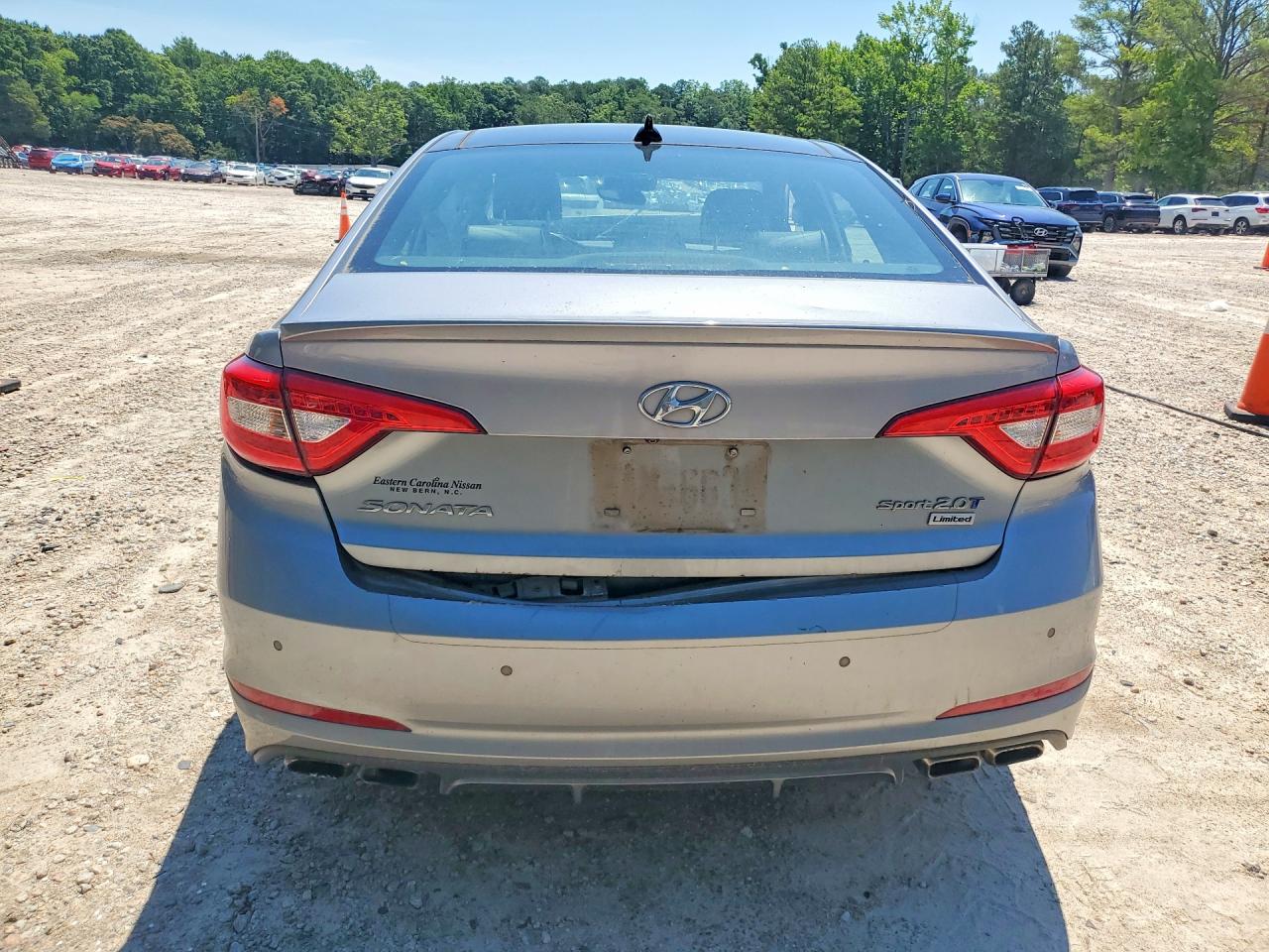 2015 Hyundai Sonata Limited 2.0t Silver vin: 5NPE34AB3FH135960