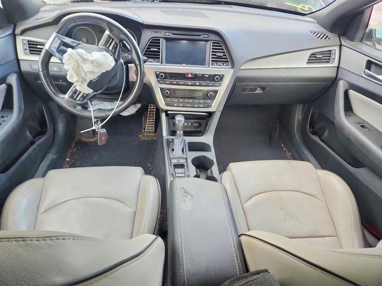 2015 Hyundai Sonata Limited 2.0t Silver vin: 5NPE34AB3FH135960