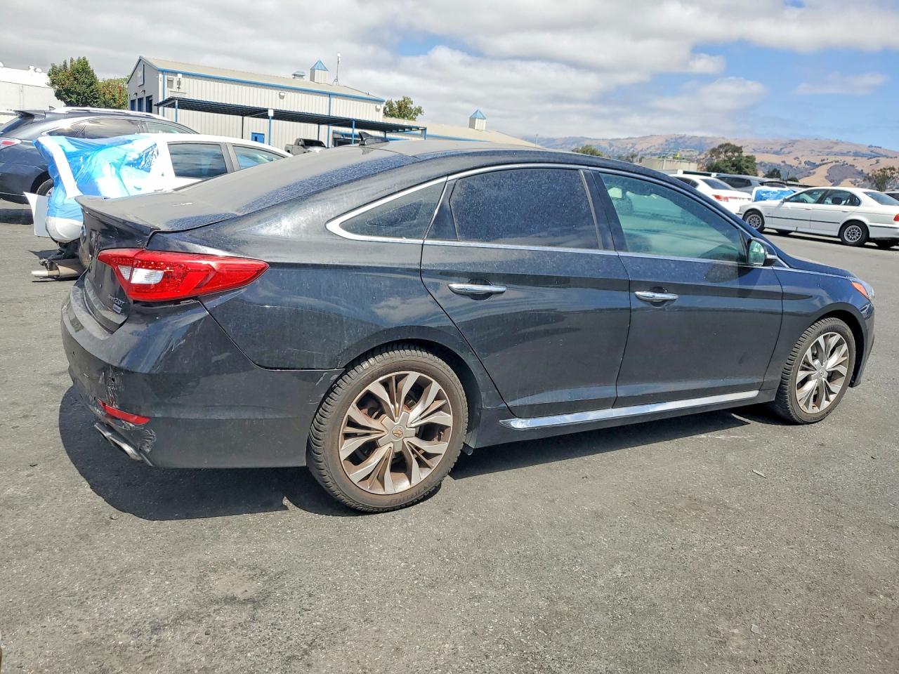 2015 Hyundai Sonata Limited 2.0t Black vin: 5NPE34AB3FH165315