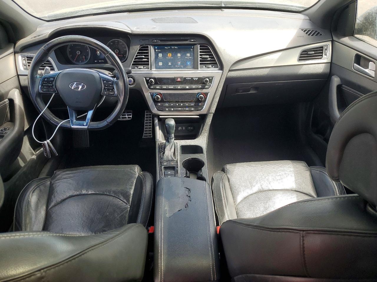 2015 Hyundai Sonata Limited 2.0t Black vin: 5NPE34AB3FH165315
