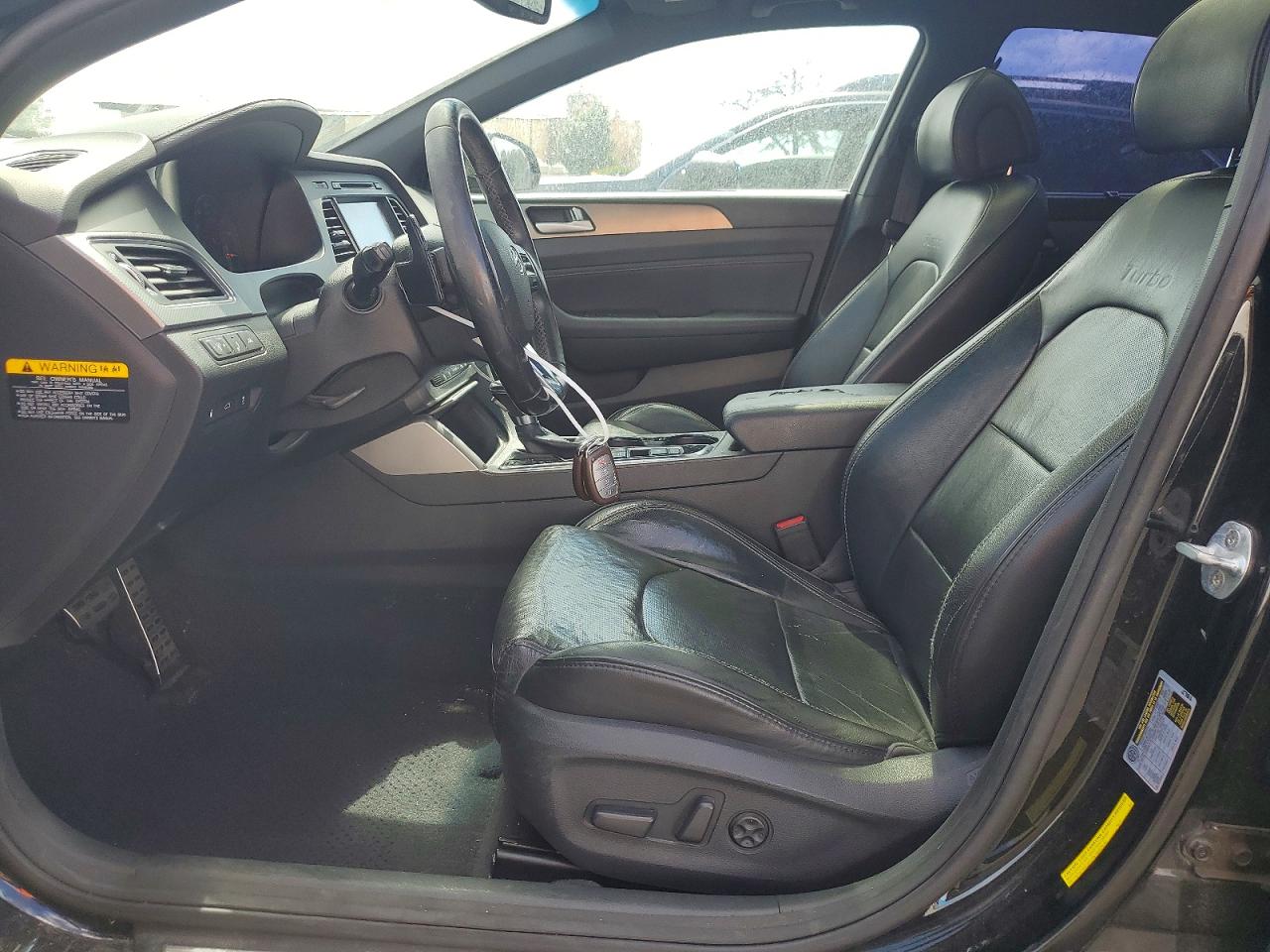 2015 Hyundai Sonata Limited 2.0t Black vin: 5NPE34AB3FH165315