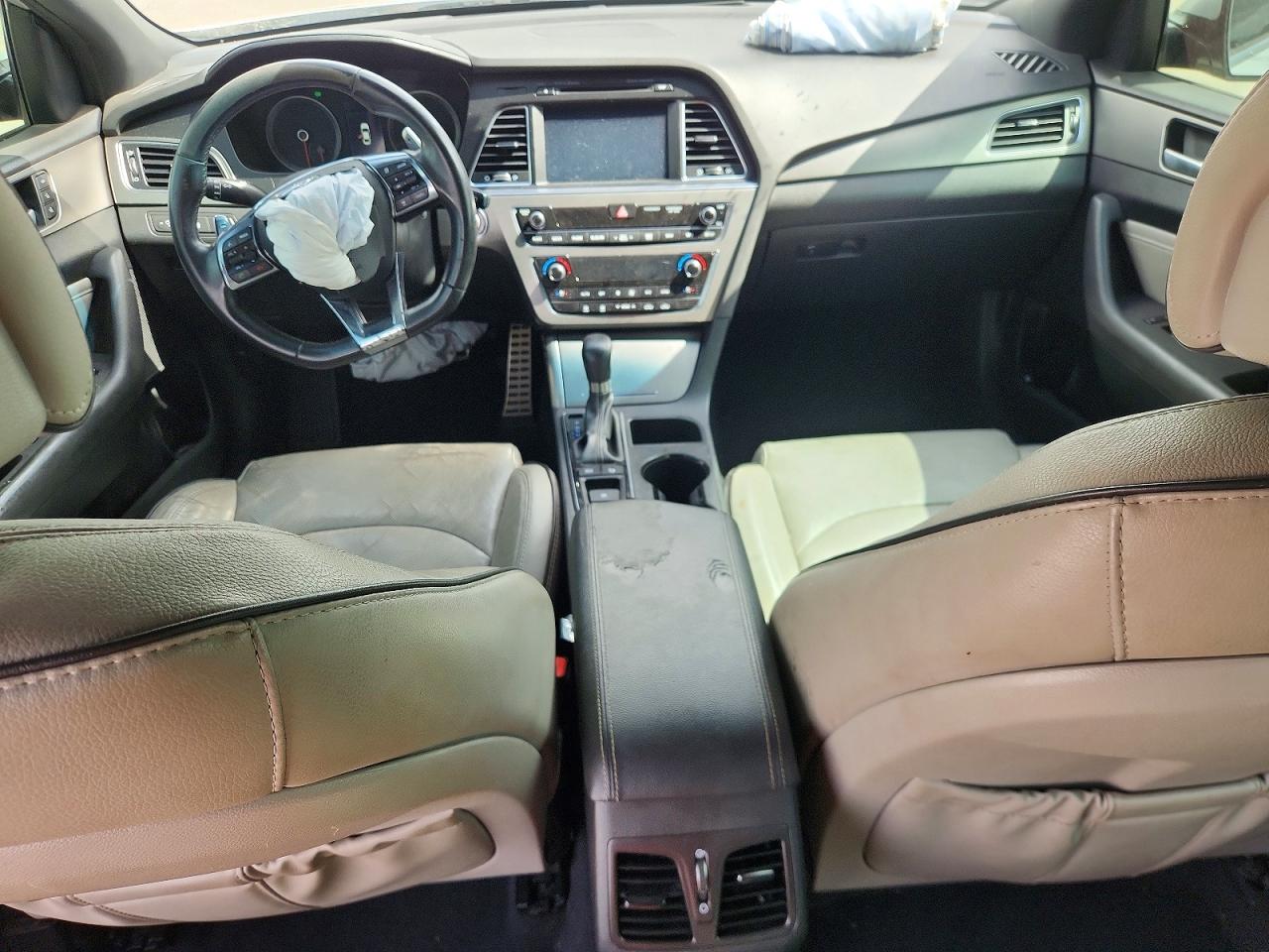 2015 Hyundai Sonata Limited 2.0t Серебряный vin: 5NPE34AB3FH167372