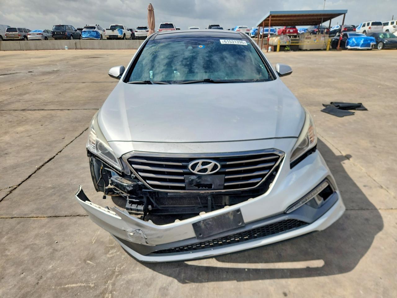2015 Hyundai Sonata Limited 2.0t Серебряный vin: 5NPE34AB3FH167372