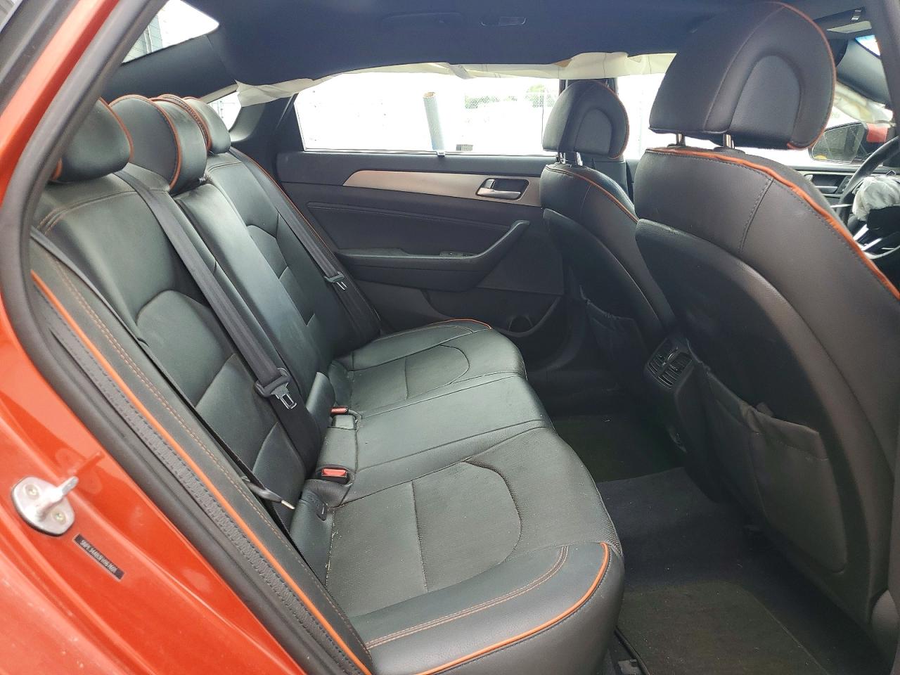2015 Hyundai Sonata Limited 2.0t Orange vin: 5NPE34AB3FH167601