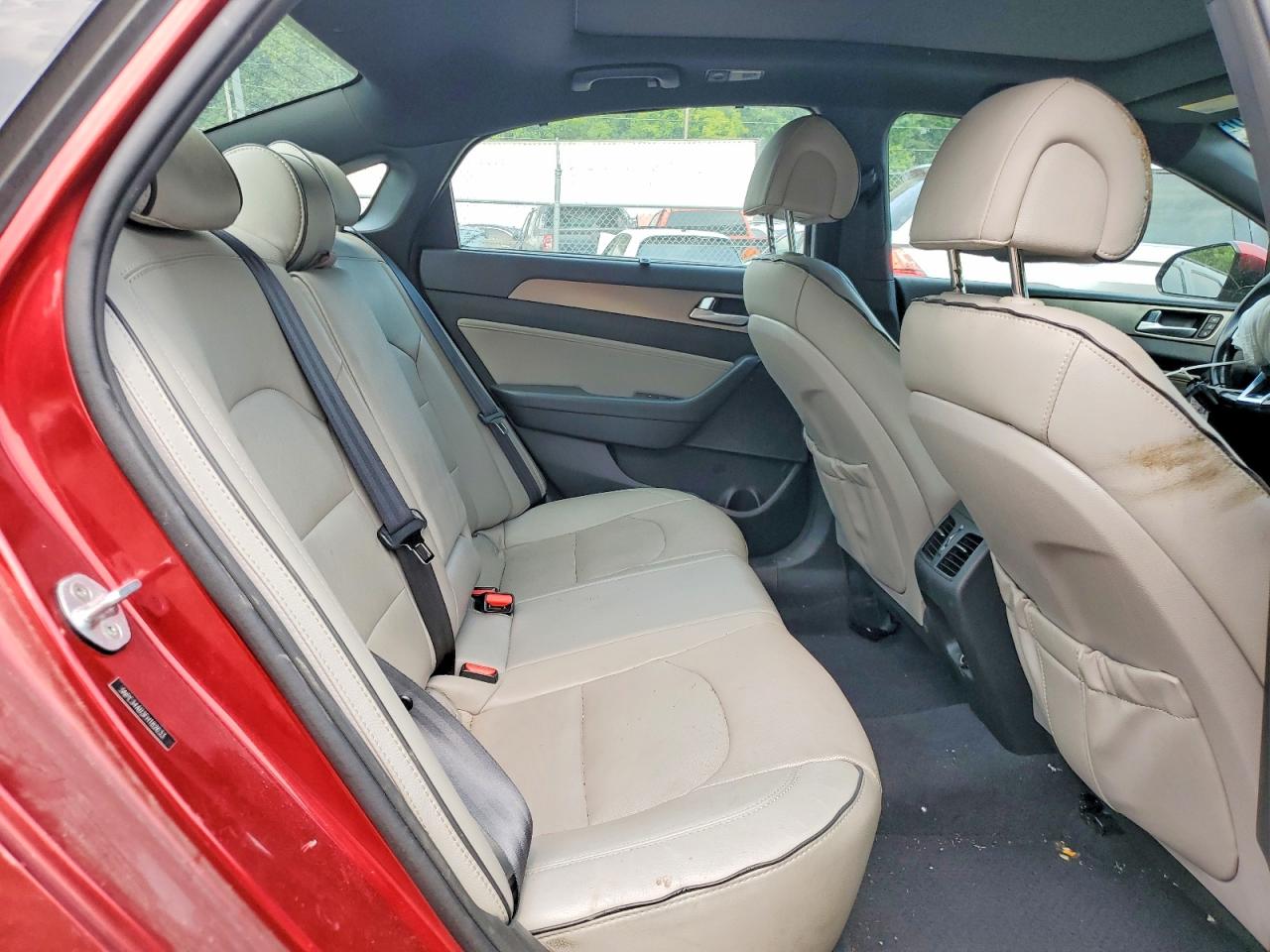 2015 Hyundai Sonata Limited 2.0t Red vin: 5NPE34AB3FH182633
