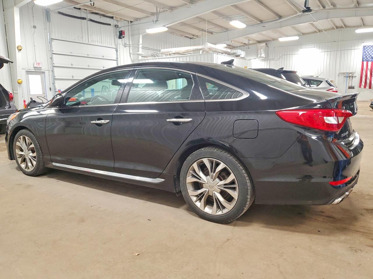 2015 Hyun Sonata Black vin: 5NPE34AB3FH200130