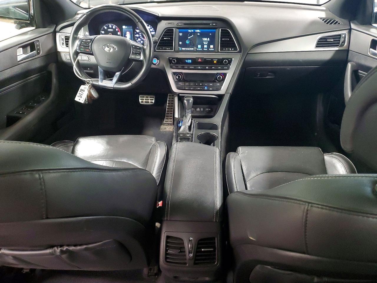 2015 Hyun Sonata Black vin: 5NPE34AB3FH200130