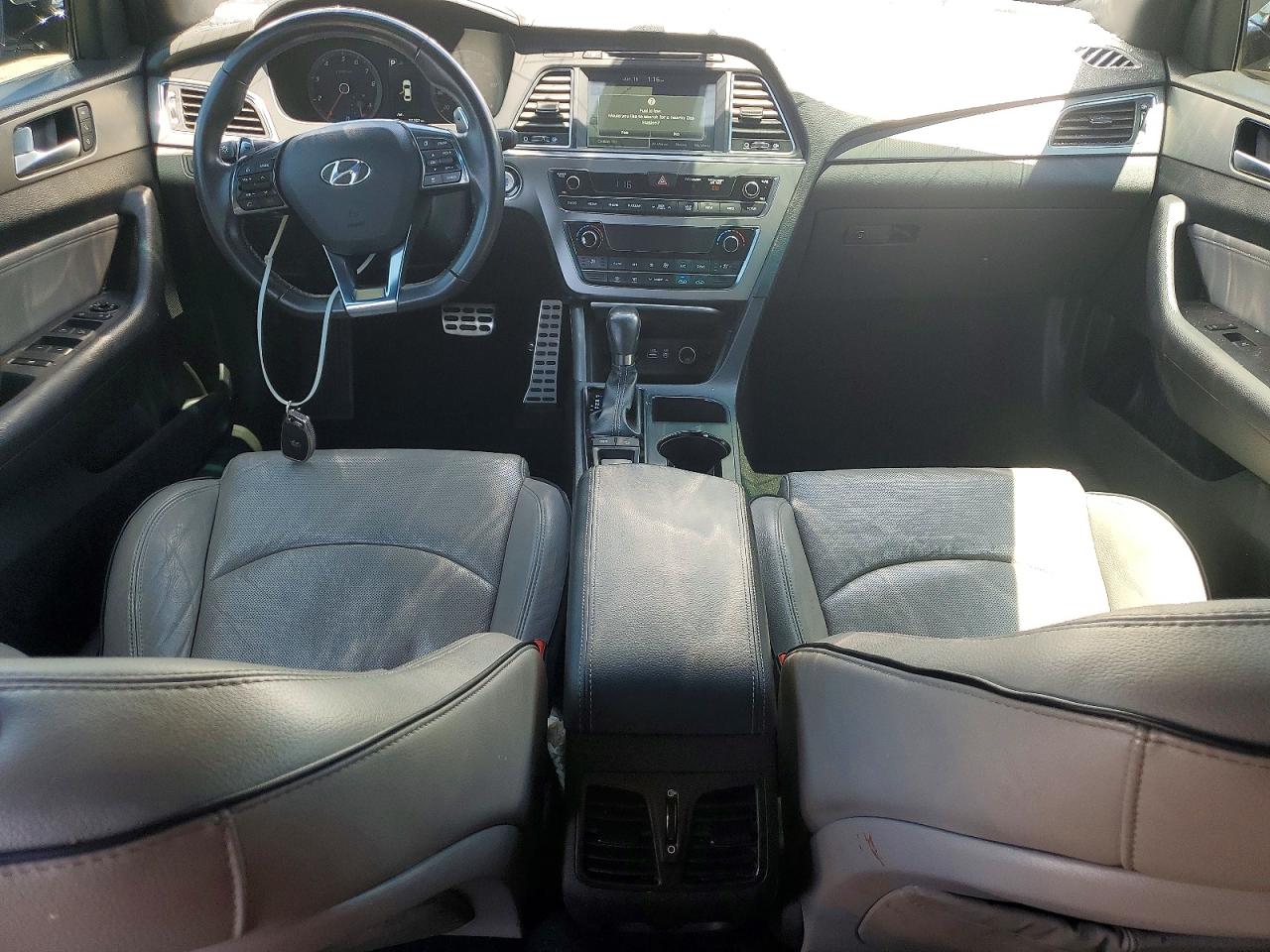 2015 Hyundai Sonata Sport 2.0t Silver vin: 5NPE34AB4FH041201