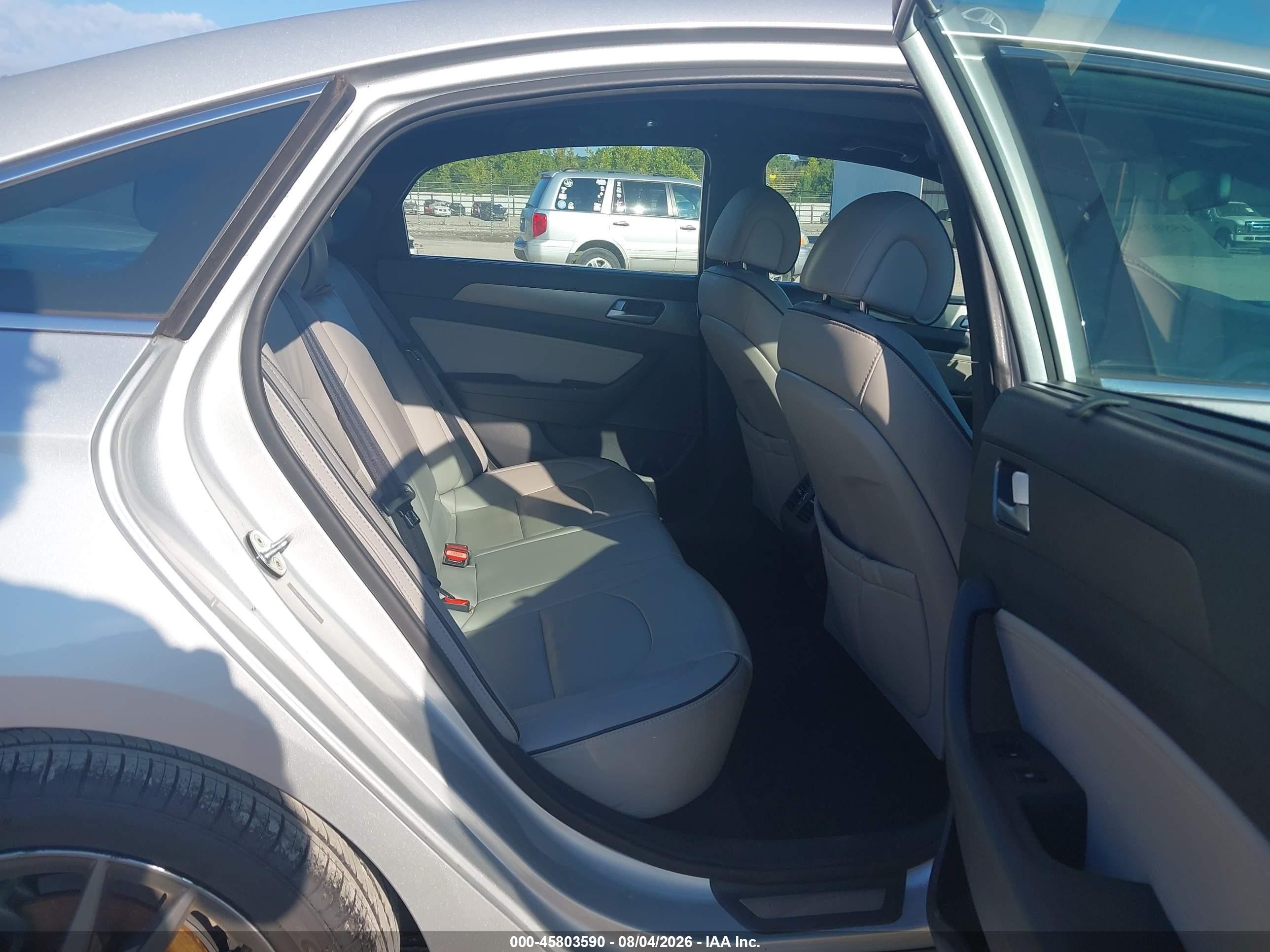 2015 Hyundai Sonata Sport 2.0t Gray vin: 5NPE34AB4FH059830