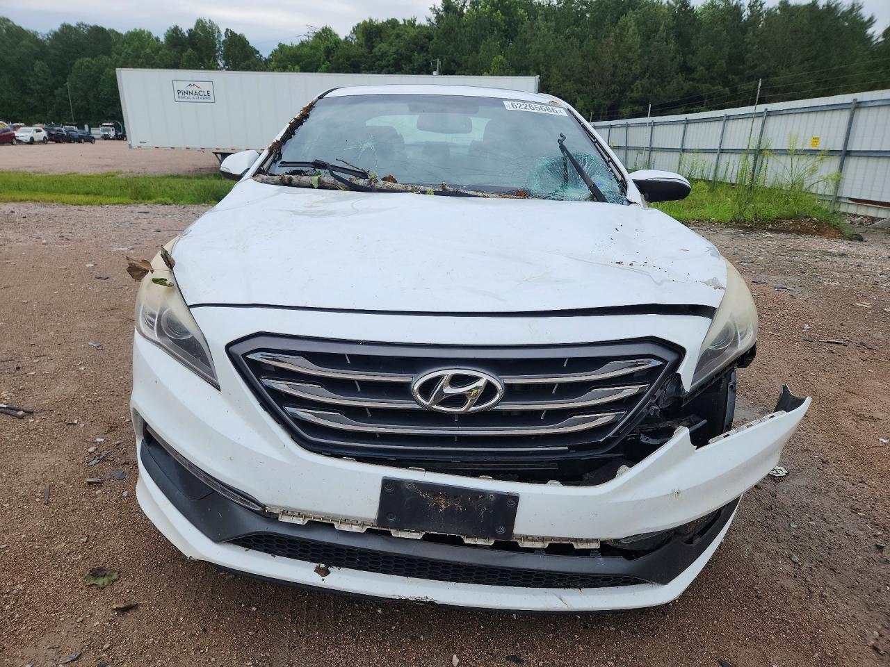 2015 Hyundai Sonata Sport 2.0t Белый vin: 5NPE34AB4FH110243