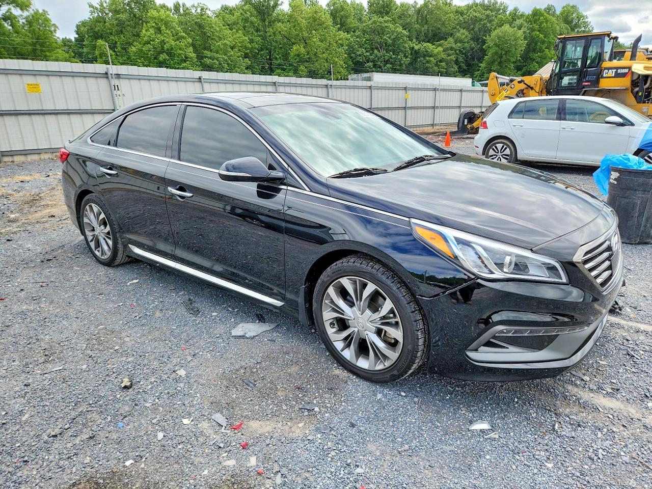 2015 Hyundai Sonata Limited 2.0t Black vin: 5NPE34AB4FH251524
