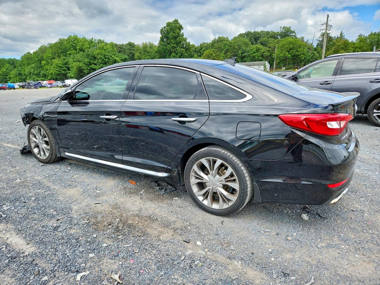 2015 Hyundai Sonata Limited 2.0t Black vin: 5NPE34AB4FH251524