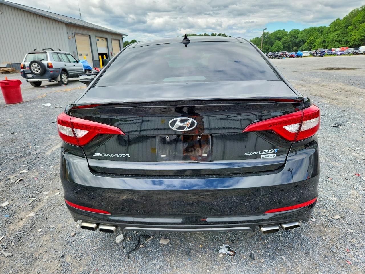 2015 Hyundai Sonata Limited 2.0t Black vin: 5NPE34AB4FH251524