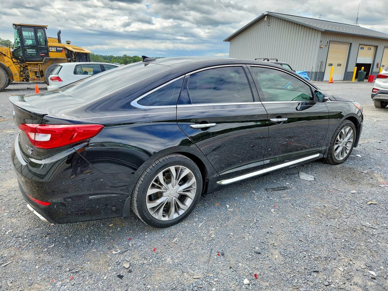 2015 Hyundai Sonata Limited 2.0t Black vin: 5NPE34AB4FH251524