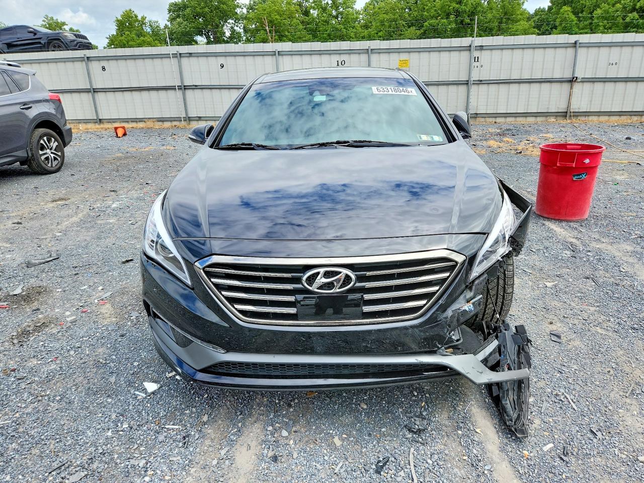 2015 Hyundai Sonata Limited 2.0t Black vin: 5NPE34AB4FH251524