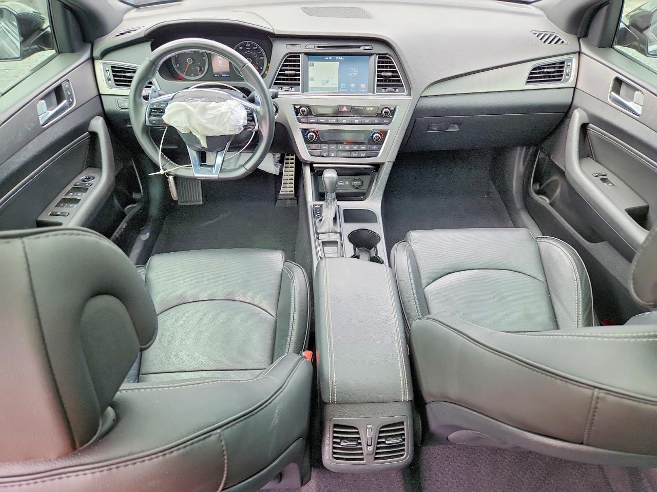 2015 Hyundai Sonata Limited 2.0t Black vin: 5NPE34AB4FH251524