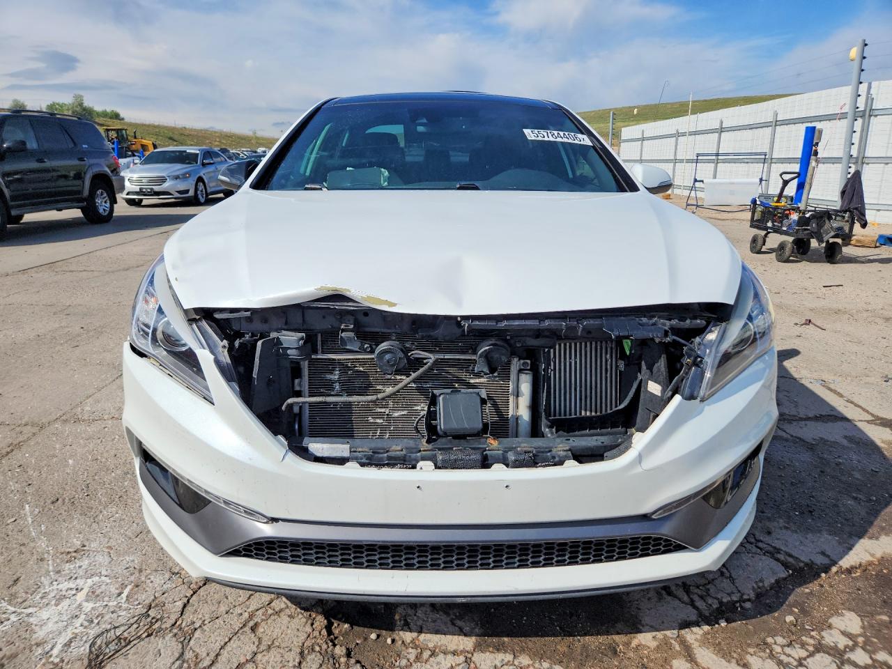 2015 Hyundai Sonata Limited 2.0t White vin: 5NPE34AB4FH255900