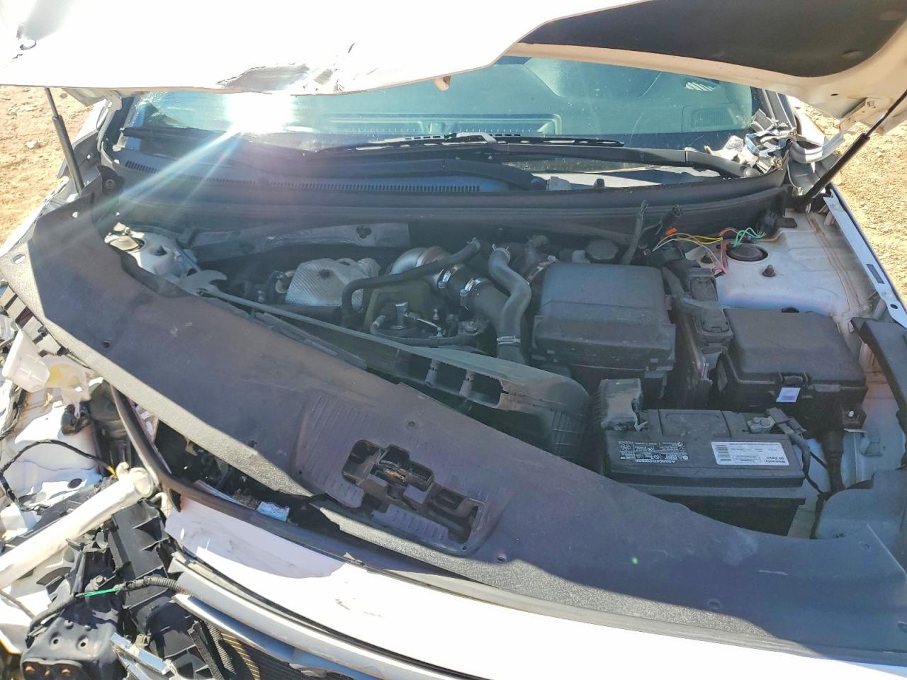 2017 Hyundai Sonata Sport 2.0t Белый vin: 5NPE34AB4HH445568