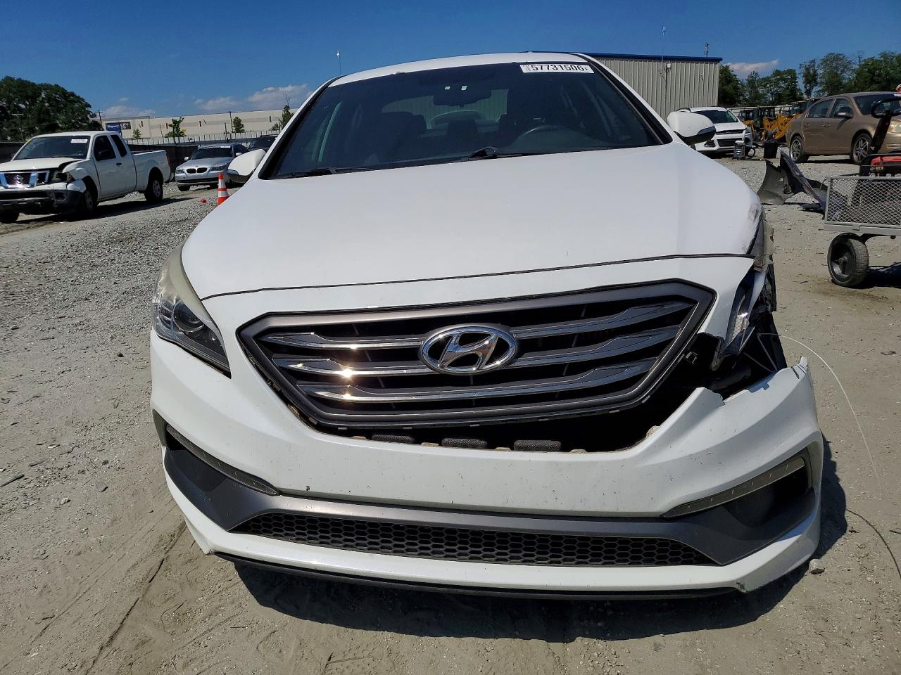 2017 Hyundai Sonata Sport 2.0t White vin: 5NPE34AB4HH571378