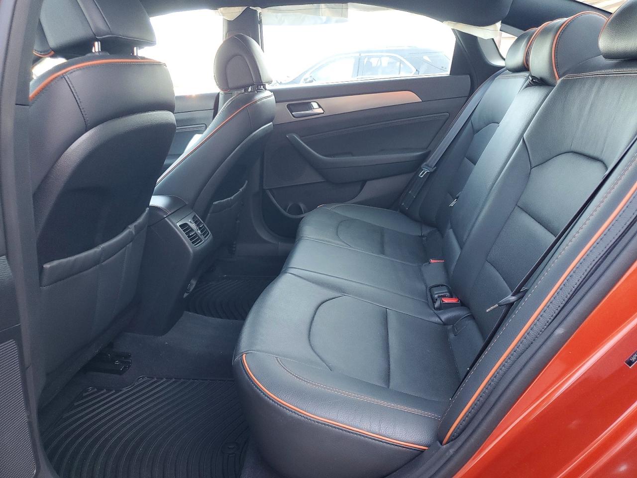 2015 Hyundai Sonata Sport 2.0t Red vin: 5NPE34AB5FH048898