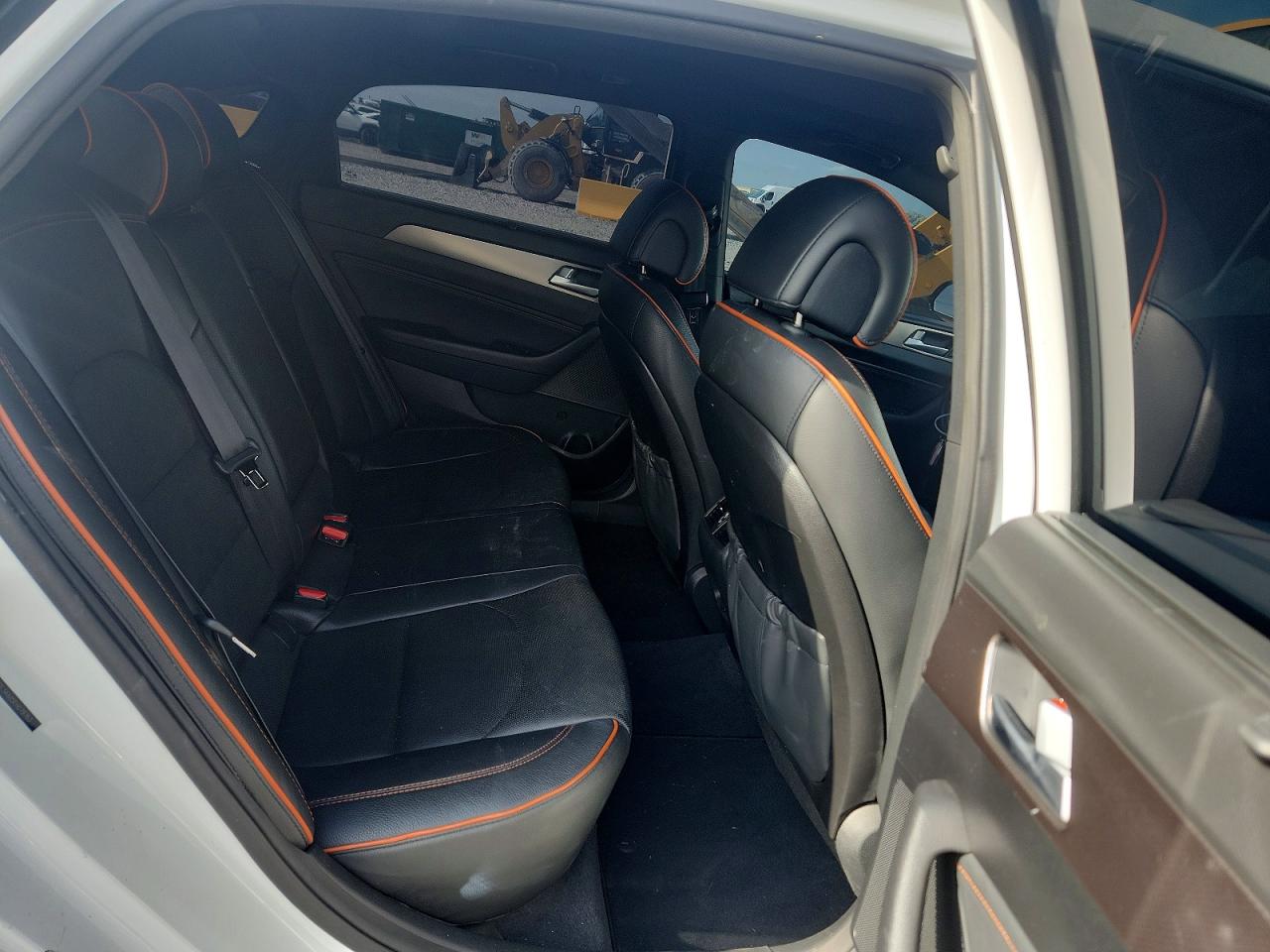 2015 Hyundai Sonata Sport 2.0t White vin: 5NPE34AB5FH079763