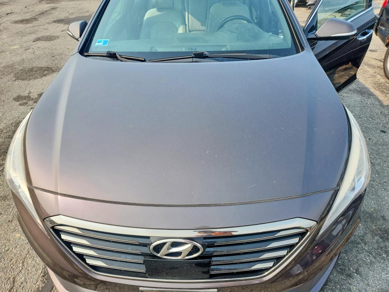2015 Hyundai Sonata Limited 2.0t Gray vin: 5NPE34AB5FH125060