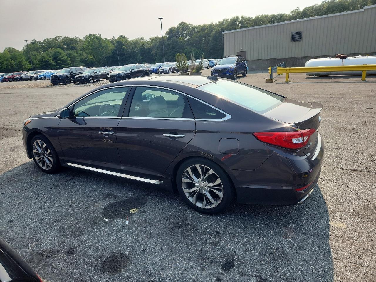2015 Hyundai Sonata Limited 2.0t Gray vin: 5NPE34AB5FH125060