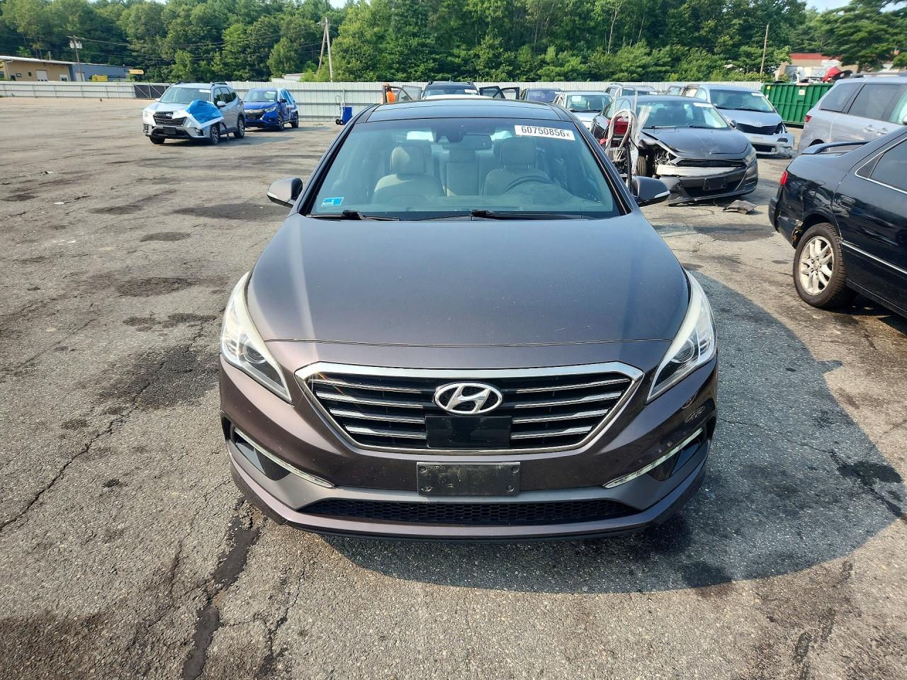 2015 Hyundai Sonata Limited 2.0t Gray vin: 5NPE34AB5FH125060